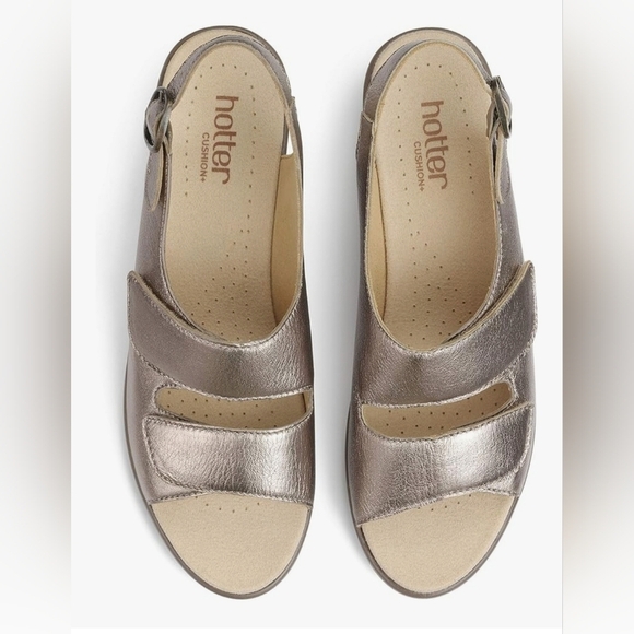 Hotter Easy II Ankle Strap Sandals Size 9.5 - Picture 8 of 9